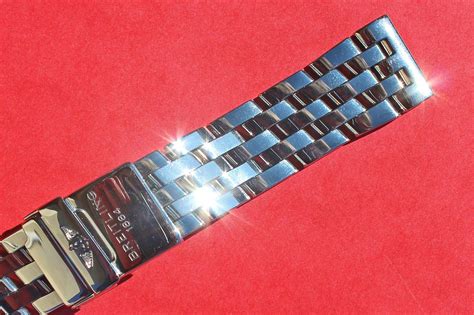 breitling pilot bracelet 300 a 20mm chronomat steel|Breitling watches for sale.